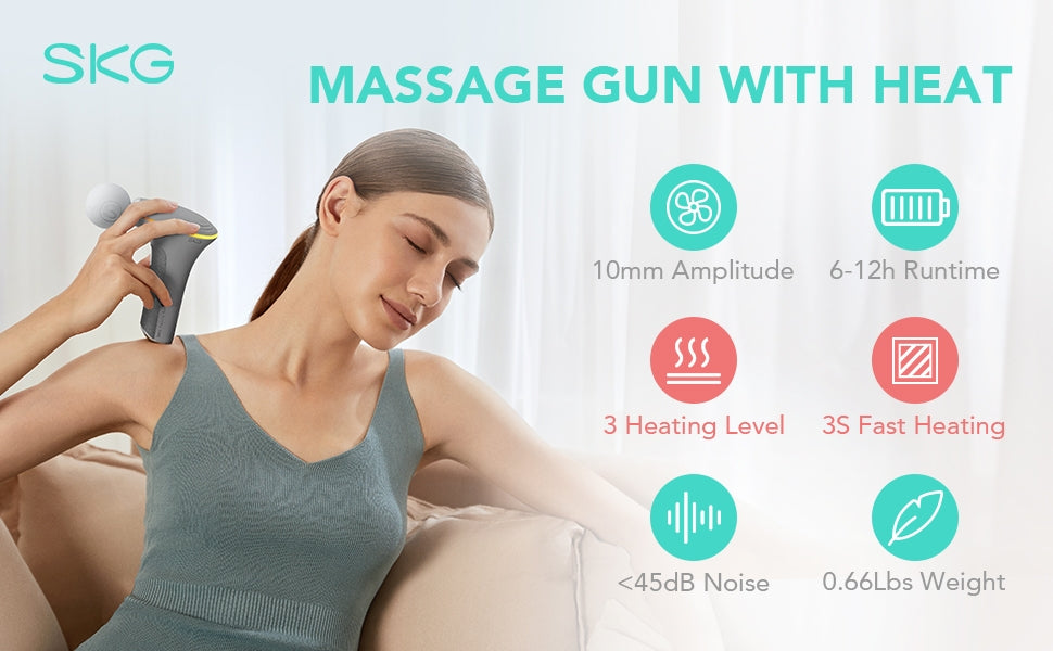 SKG massage gun F5 gray