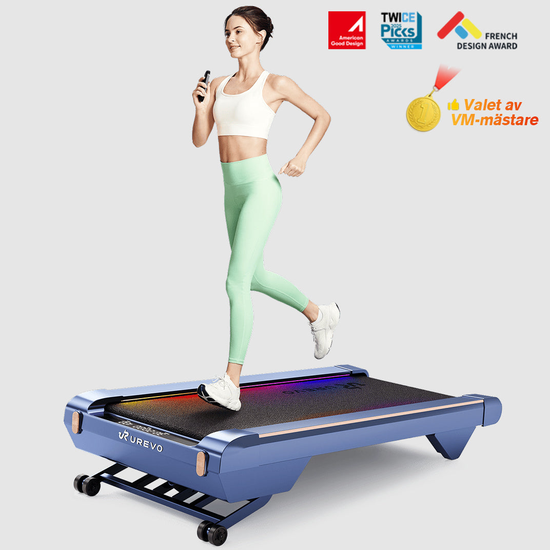 Urevo CyberPad for Home löpband 419 x 1099 mm 4 km/t