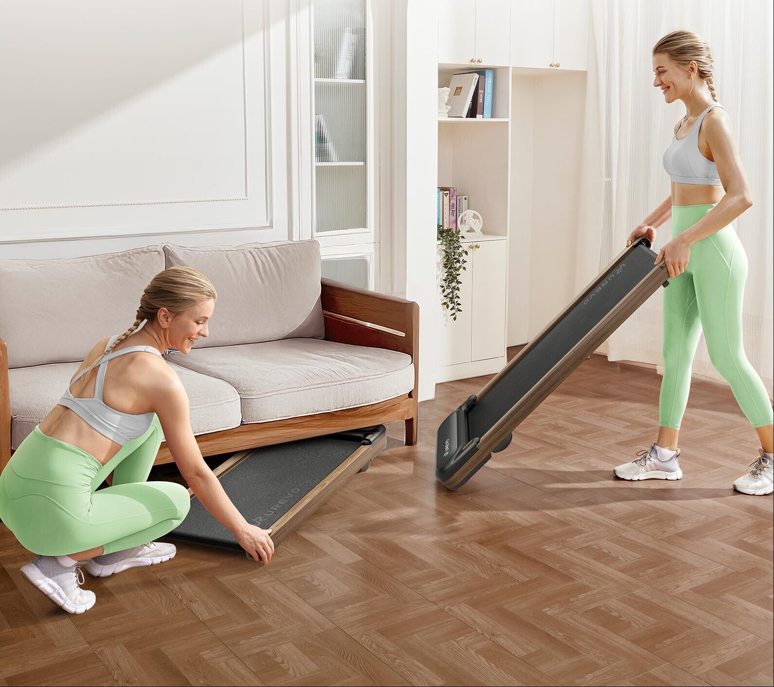 Urevo URTM026 löpband 380 x 1010 mm 6 km/t