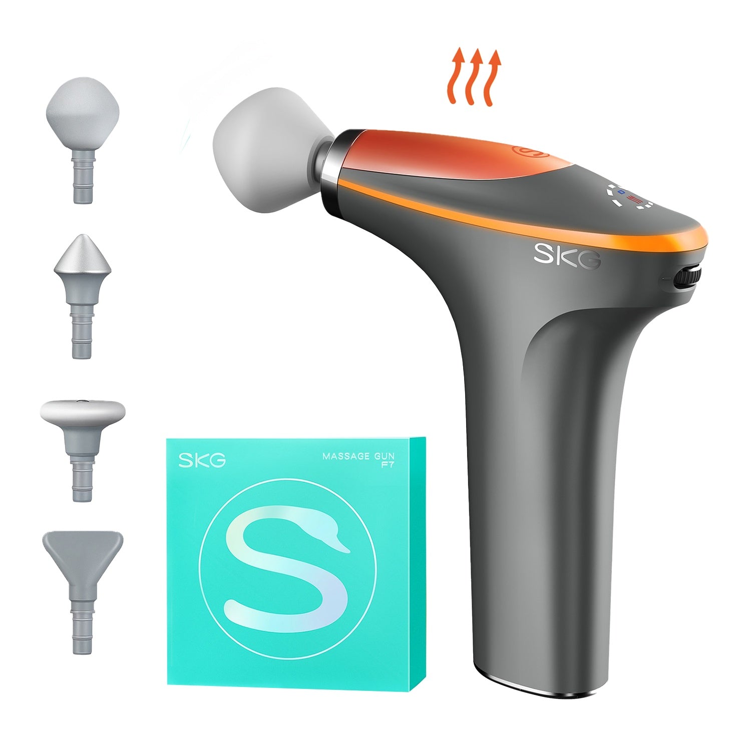 SKG Massagepistol F7 med varme