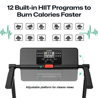 Urevo Foldi Mini löpband 1049 x 399 mm 10 km/t- Class A