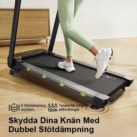 UREVO Foldi 3S Auto-inclined löpband 420 x 1080 mm 12 km/t