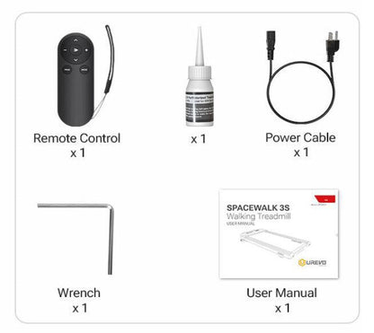 Urevo URTM024 löpband 430 x 1080 mm 6 km/t