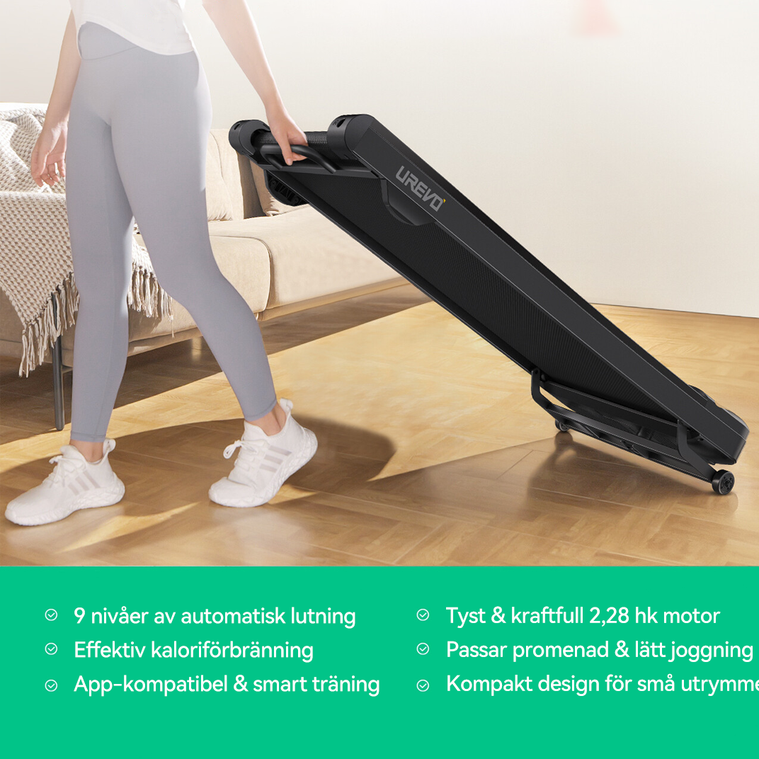 UREVO Spacewalk 3S Auto-inclined walking treadmill